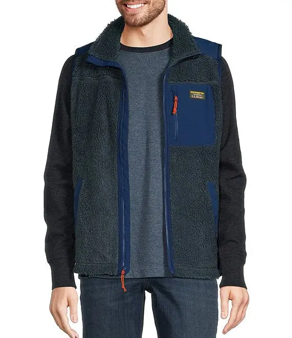 L.L.Bean Sherpa-Lined Vest for Men – Warm, Unlined Layering Essential - Image 3