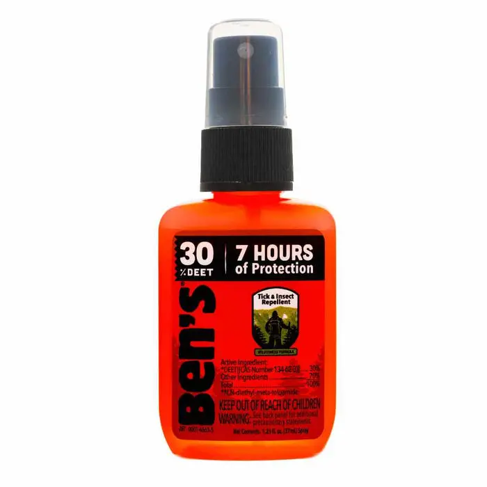Ben's 30 Tick & Insect Repellent 1.25 Oz. Pump Spray - Boxed 1