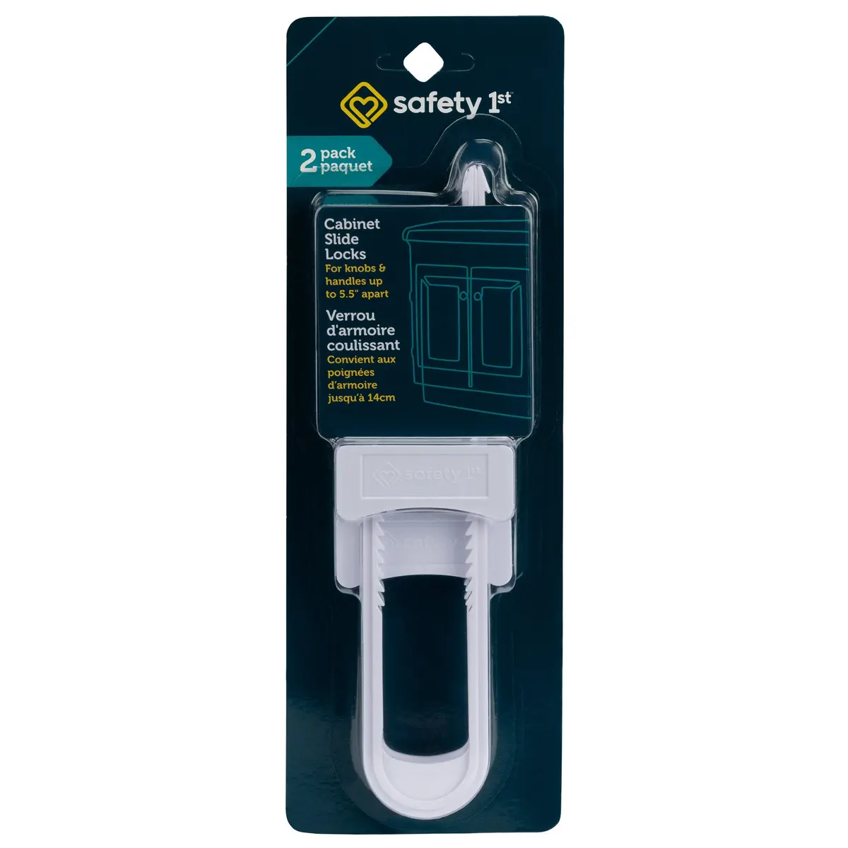 Cabinet Slide Lock (2Pk) 1