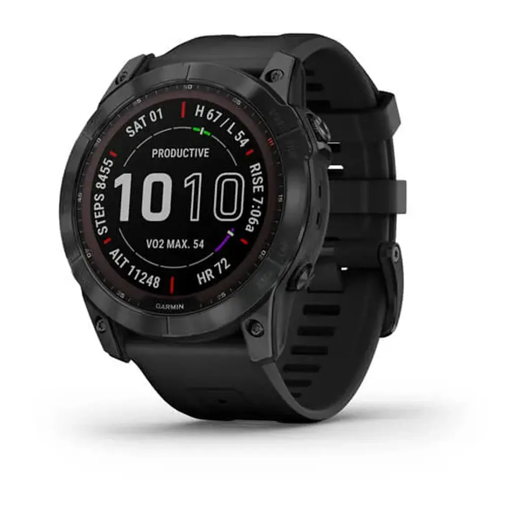 Garmin - Fēnix® 7X – Sapphire Solar Edition 1