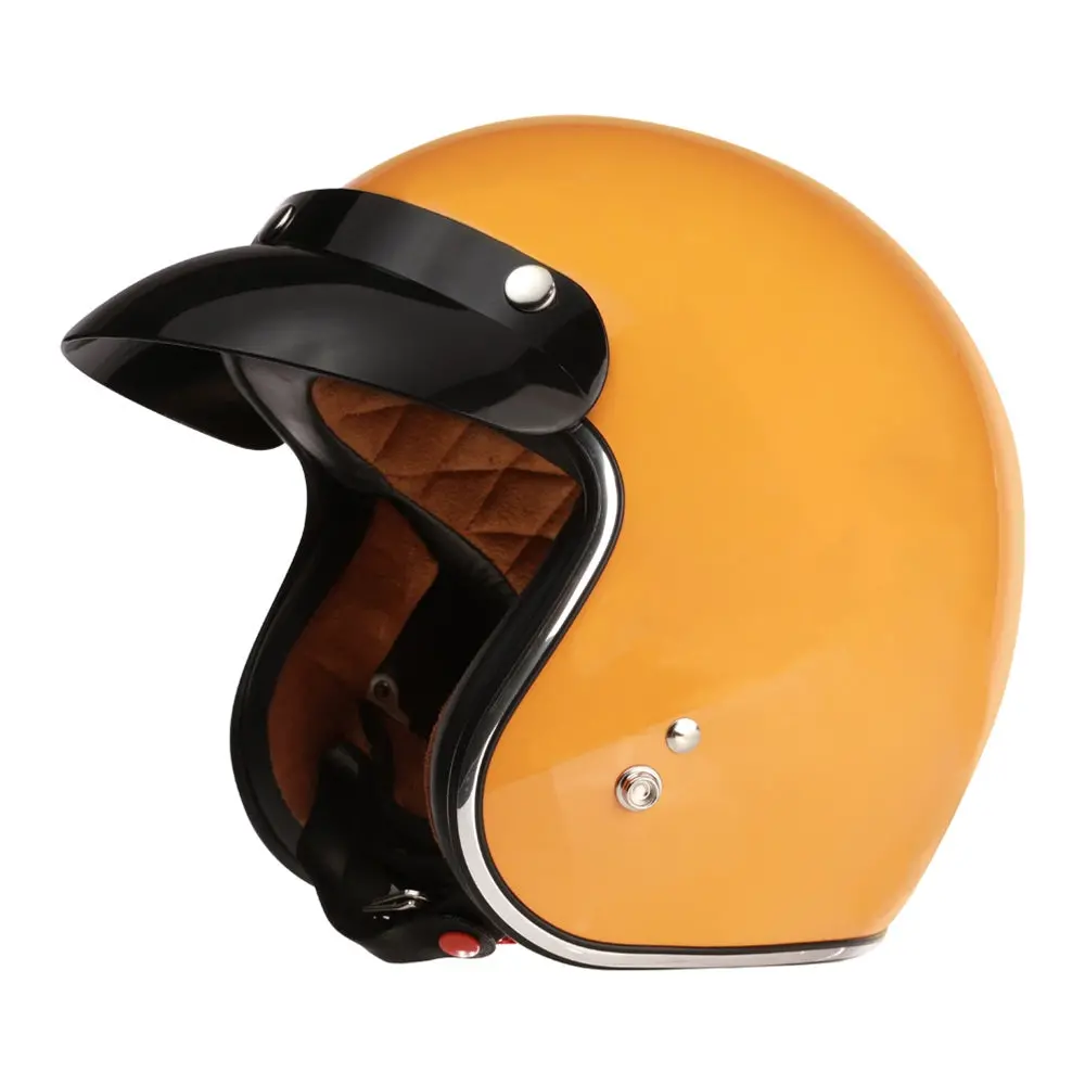 Prima Helmet (Tangerine, 3/4 Open Face); Genuine Color Match 1