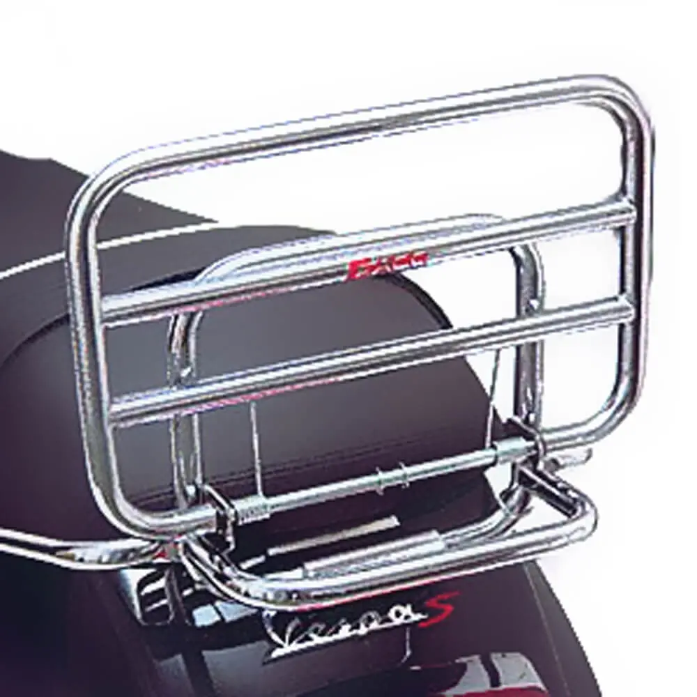 Faco Rear Rack (Chrome); Vespa S 50, S 150 1