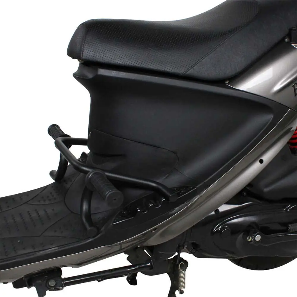 Footpegs (For Buddy Cowl Guard, Black); Genuine Buddy 1