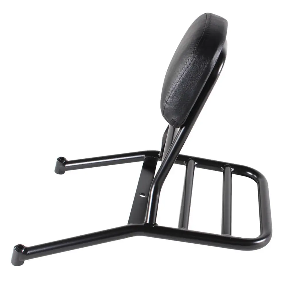 Prima Rear Rack (Backrest, Black); Genuine Buddy 1