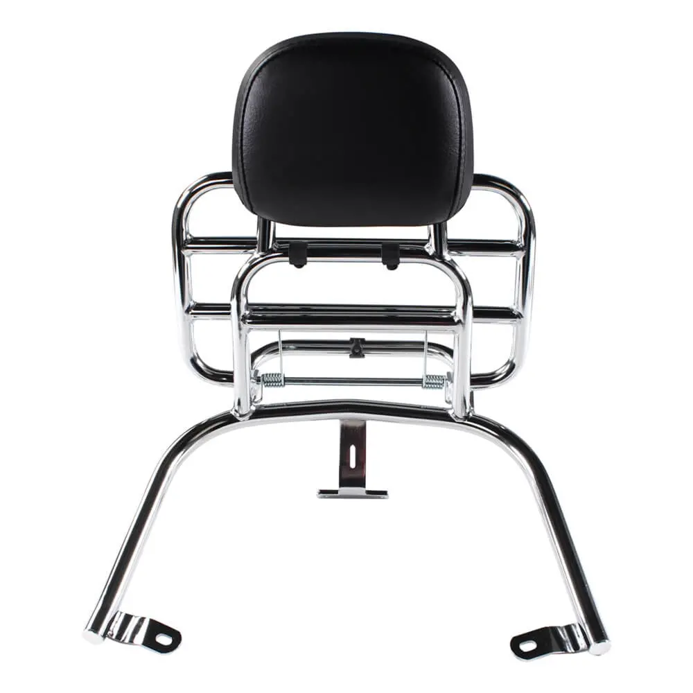 Prima Rear Rack (Backrest,Chome); Vespa Lx50 And 150 1