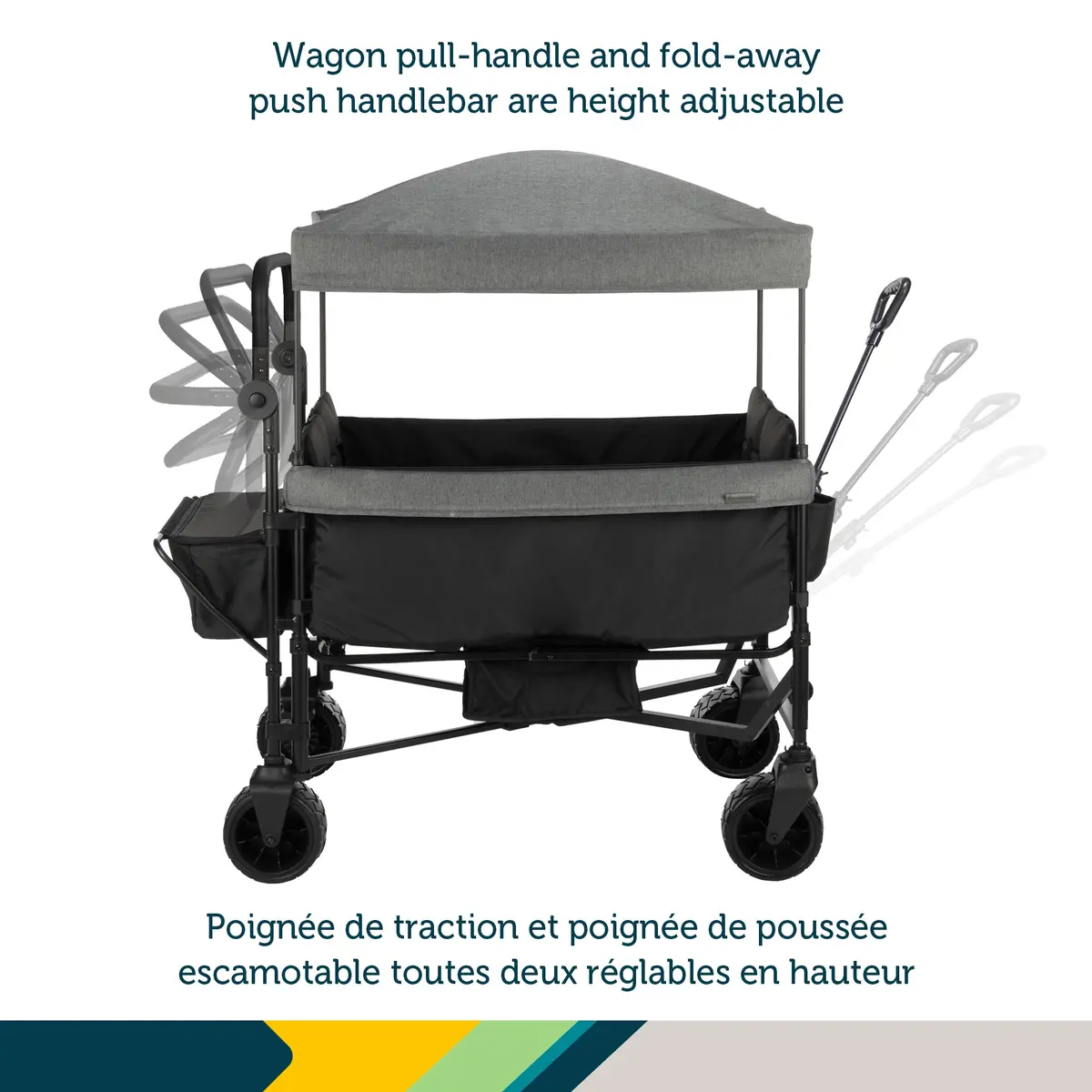 Summit Quad Wagon Stroller 2