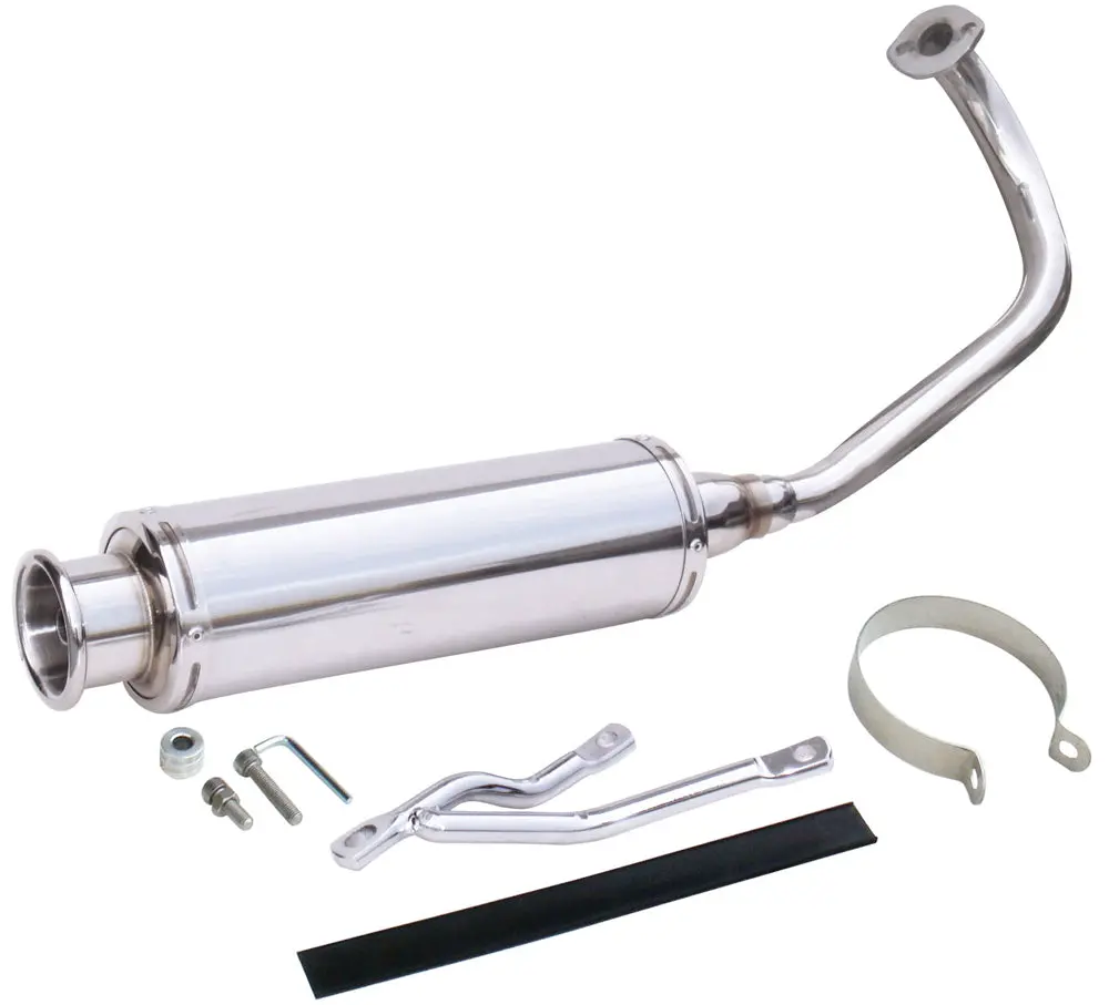 Ncy Exhaust (Stainless); Honda Ruckus 2