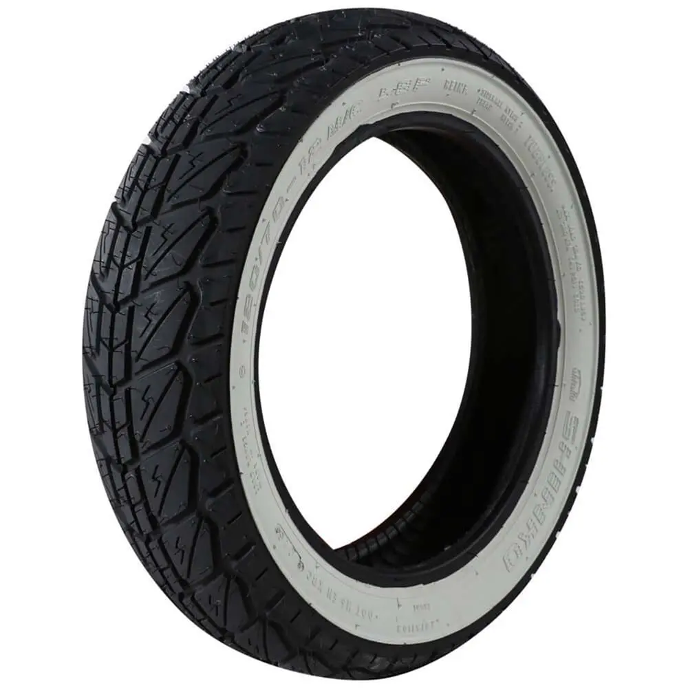 Shinko Whitewall Tire; 110/70-12 1