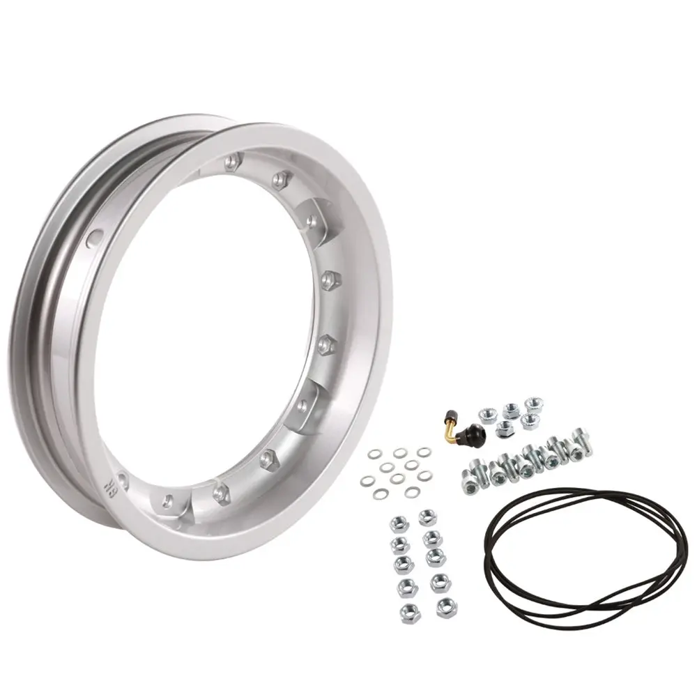 Pinasco Tubeless Rim (10 Inch, Silver); Vespa Largeframe 1
