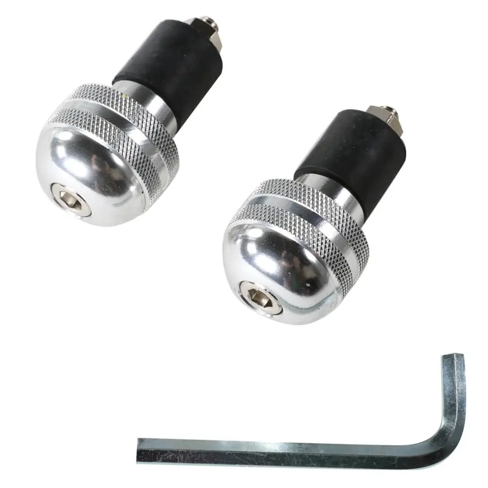 Bar Ends (Silver, 7/8"); Universal 1