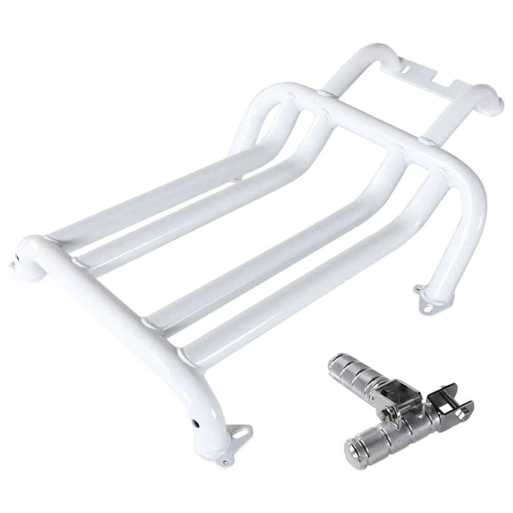 Ncy Foot Rest (Gloss White); Honda Ruckus 1