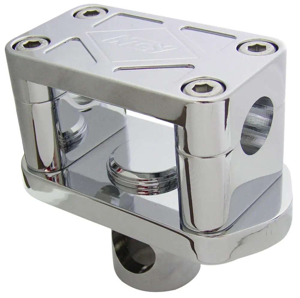 Ncy Handlebar Post (Alloy, Chrome); Honda Ruckus 1
