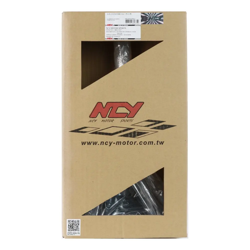 Ncy Steering Stem/Triple Tree (Black); Honda Ruckus 2