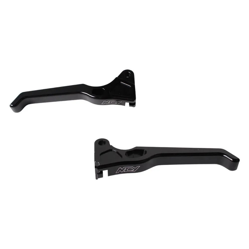 Ncy Lever Set (Drum Type, Black) For Honda Ruckus 1