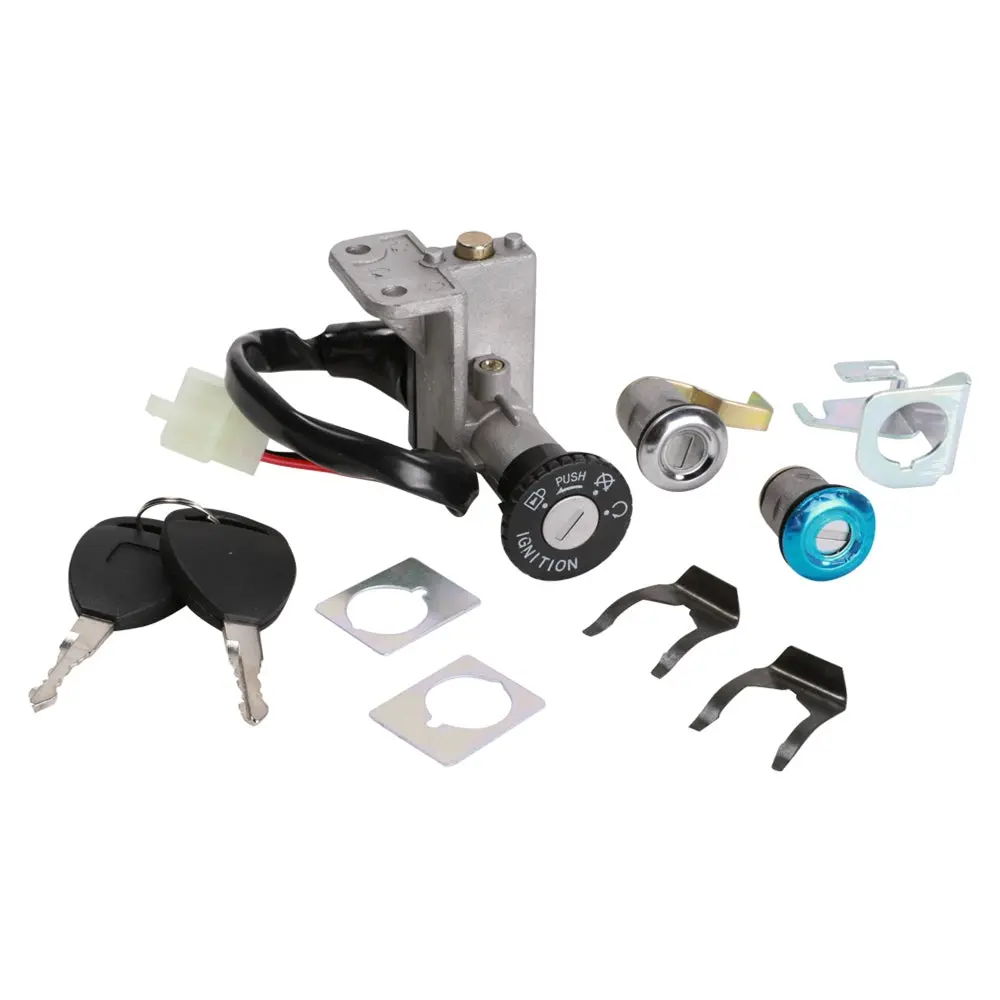 Blue Line Key And Ignition Set (Type 1); Gy6, Qmb 1