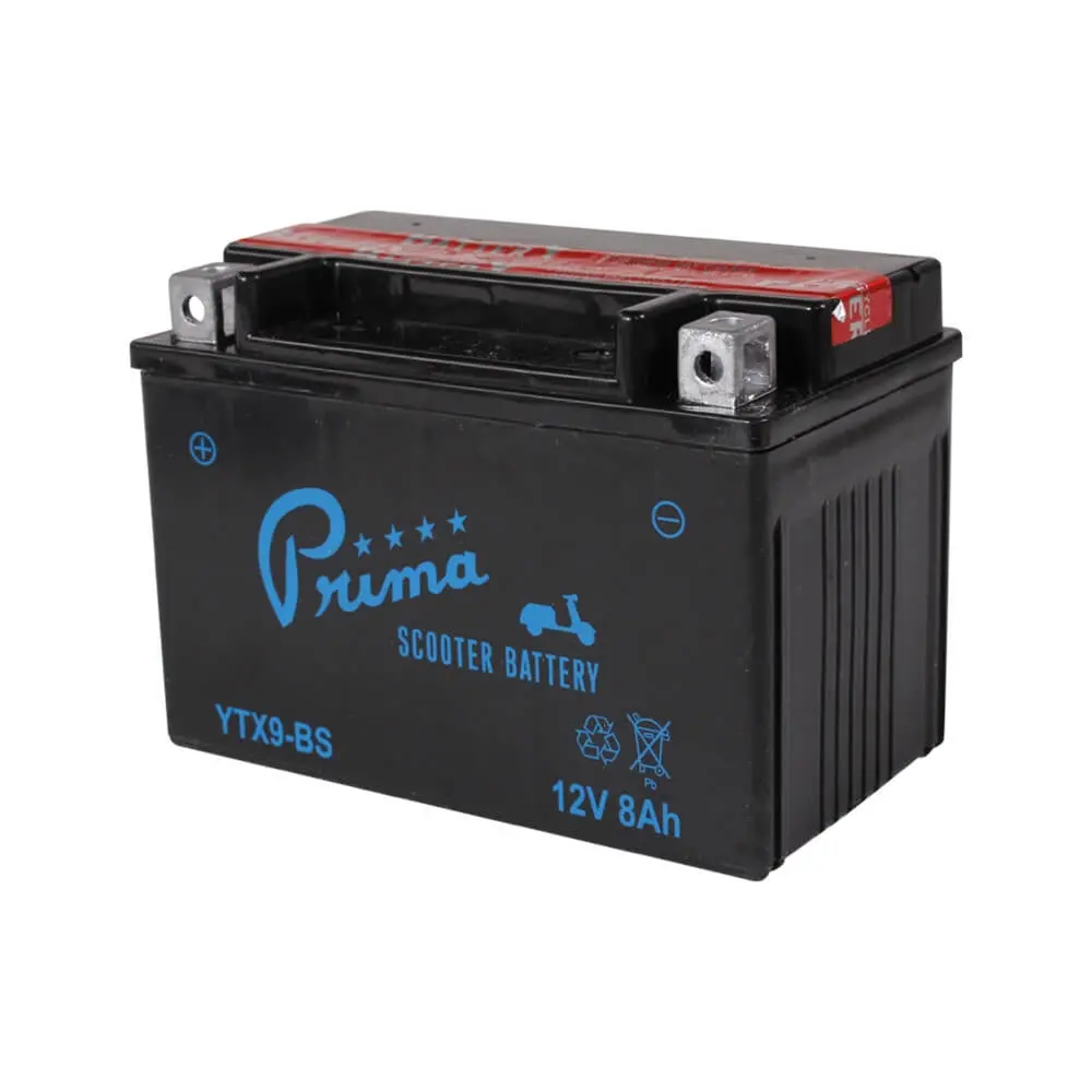 Prima Battery (Ytx9-Bs), Genuine Hooligan & Blur, Sym Hd200 1