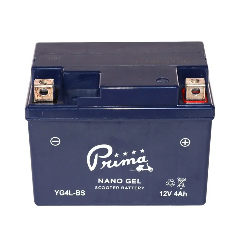Prima Gel Battery (12V Yg4l-Bs); Genuine 50Cc, Vespa Et2 1