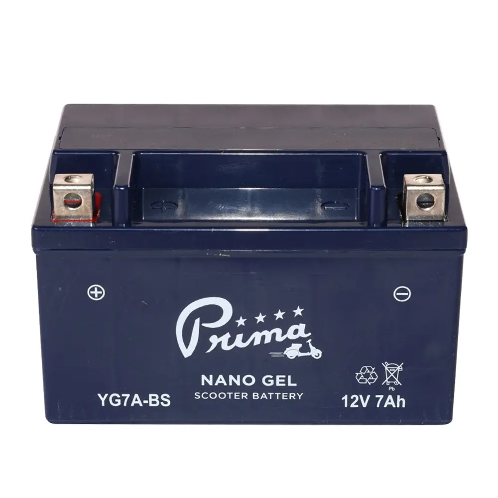 Prima Gel Battery 12V Yg7a-Bs); Genuine 125/150/170I, Csc Go 1