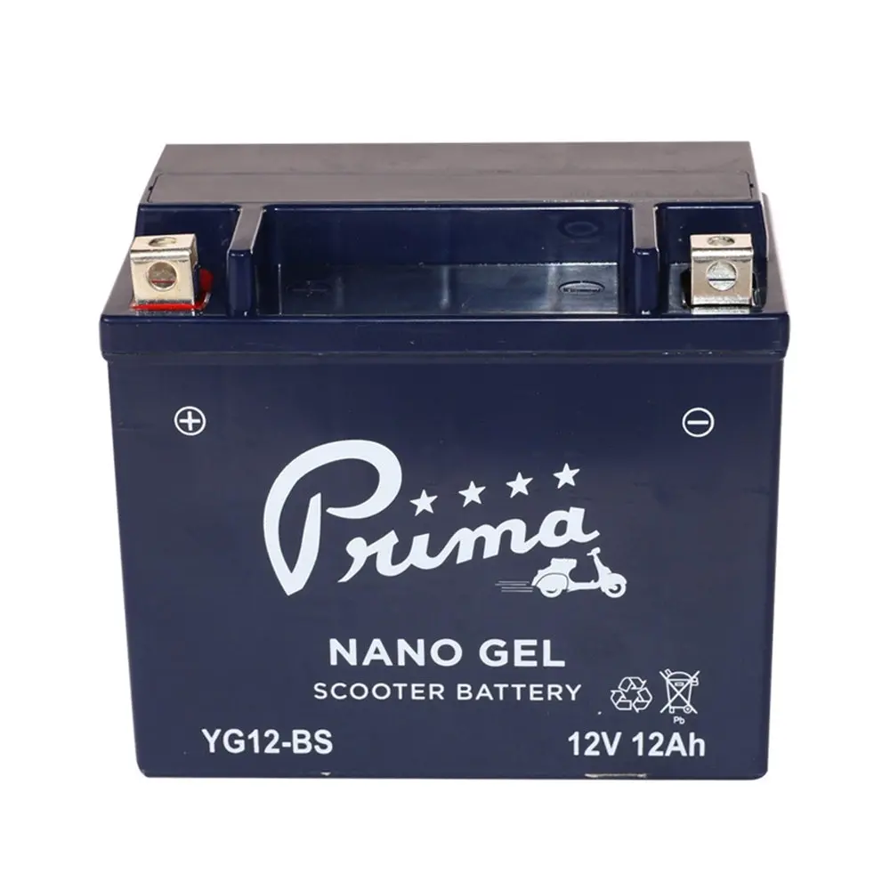 Prima Gel Battery (12V Yg12-Bs); Vespa Lx 150, Gts 300 1