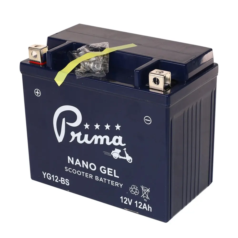 Prima Gel Battery (12V Yg12-Bs); Vespa Lx 150, Gts 300 2