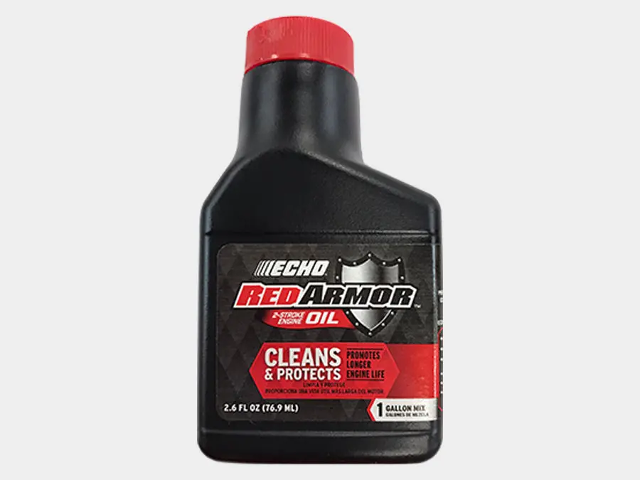 (24 Pack) 2.6 Oz: 1 Gallon Mix Echo Red Armor 2-Cycle Oil 6550001 2