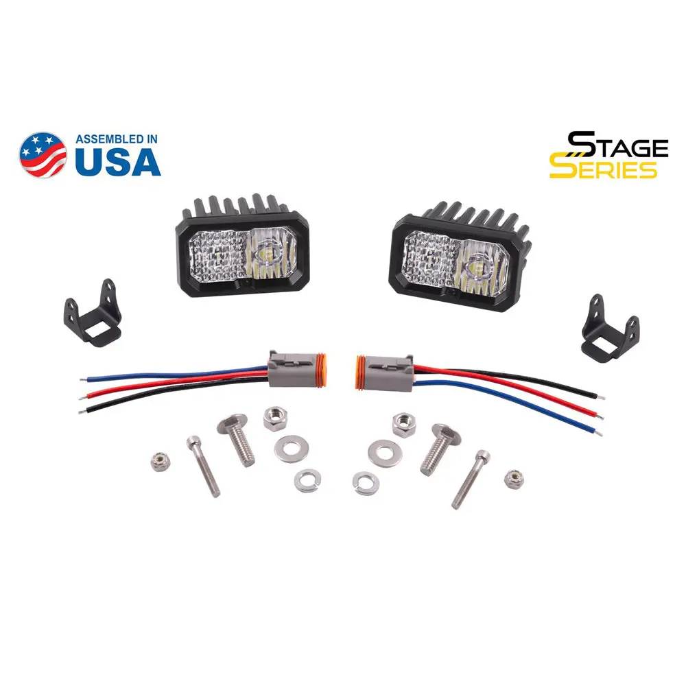 Diode Dynamics - Ssc2 Sae/Dot White Sport Standard Led Pod (Pair) 2