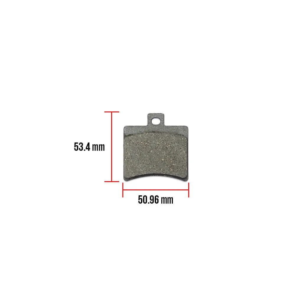 Brake Pads (50.96 X 53.4 X 9.5Mm) ; Aprilia, Malaguti 1