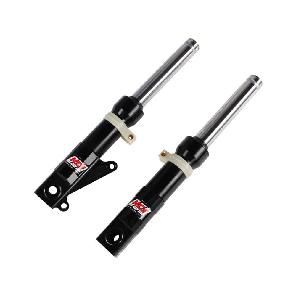 Ncy Slammed Front Fork (All Black, Disc); Honda Ruckus 1