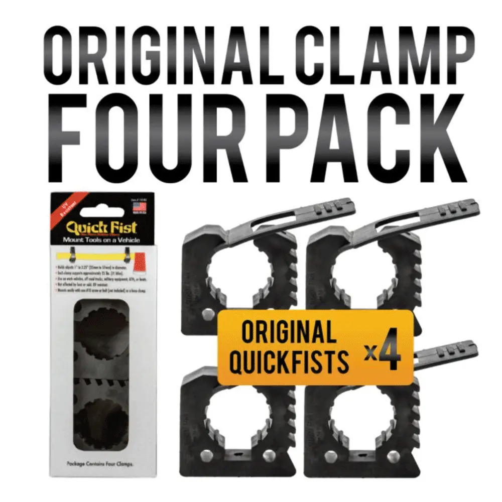Quick Fist - 4 Pack - Original Quick Fist Clamp 2