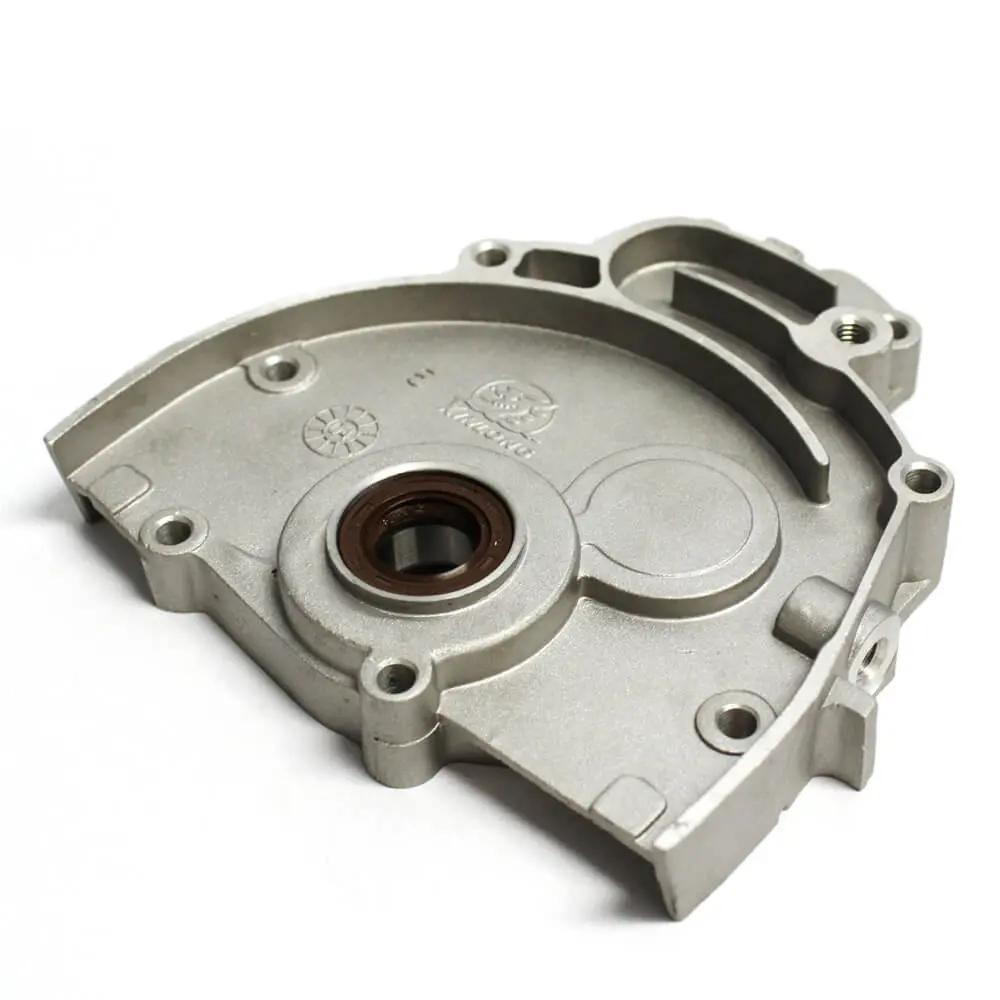 Blue Line Transmission Cover Assembly (W/ Bearings); Gy6 1