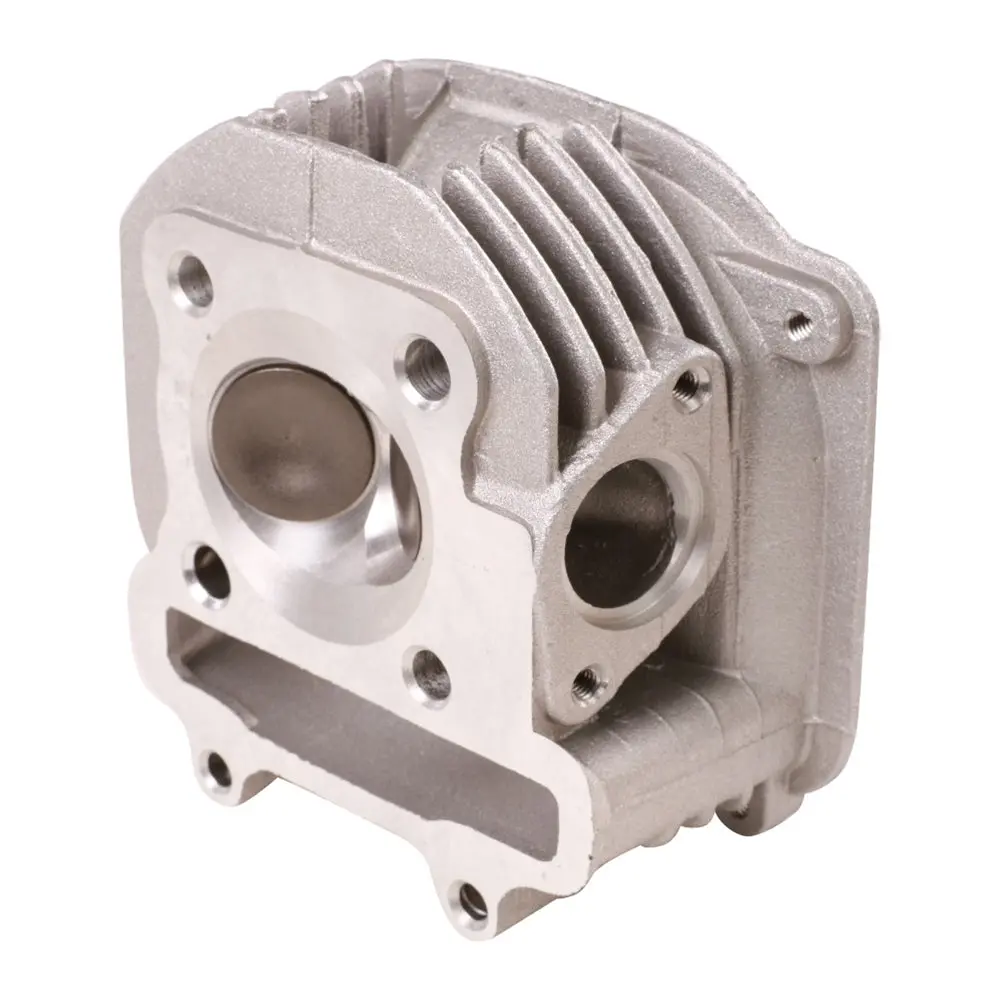 Blue Line Stock Cylinder Head (Valve Installed, 57.4); Gy6 1