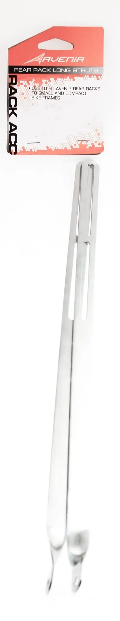 Avenir Rear Rack Long Struts Steel For Rear Bike Bicycle Racks Silver New 1