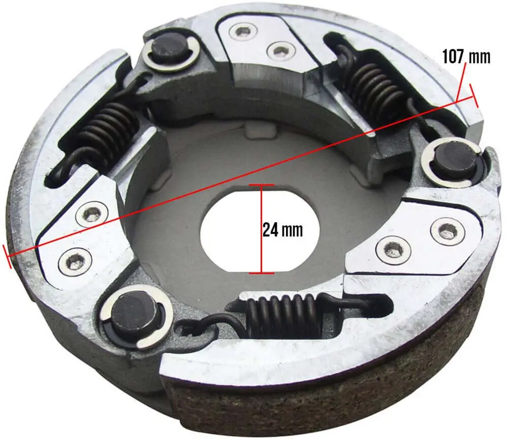 Ncy Adjustable Clutch ( 107Mm ); Yamaha/Minarelli 2