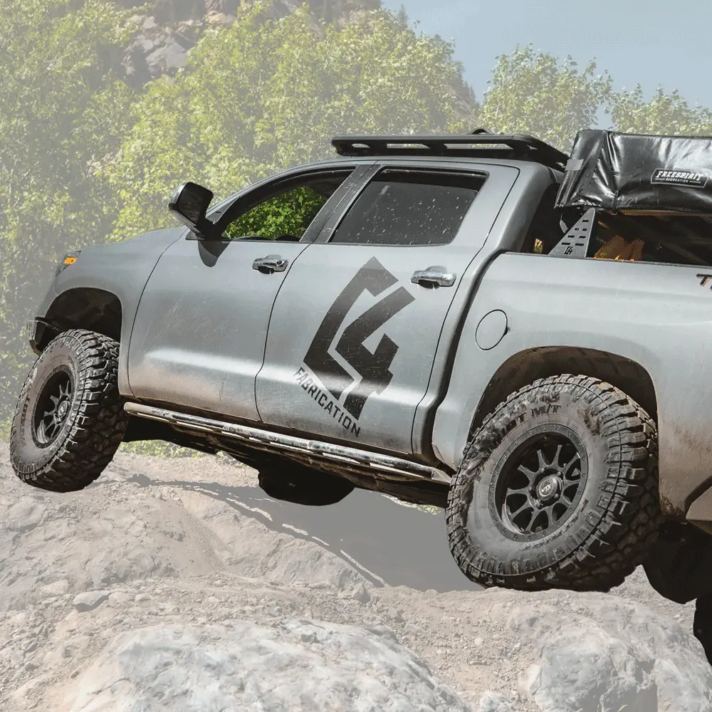 C4 Fabrication - Rock Sliders - Toyota Tundra (2014-2021) 1