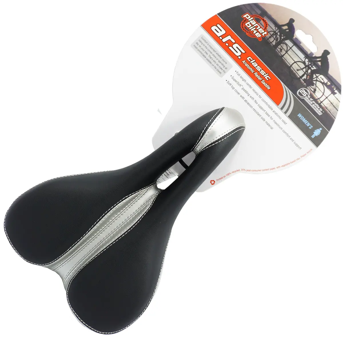 Planet Bike Women's A.R.S. Classic Anatomic Saddle 1