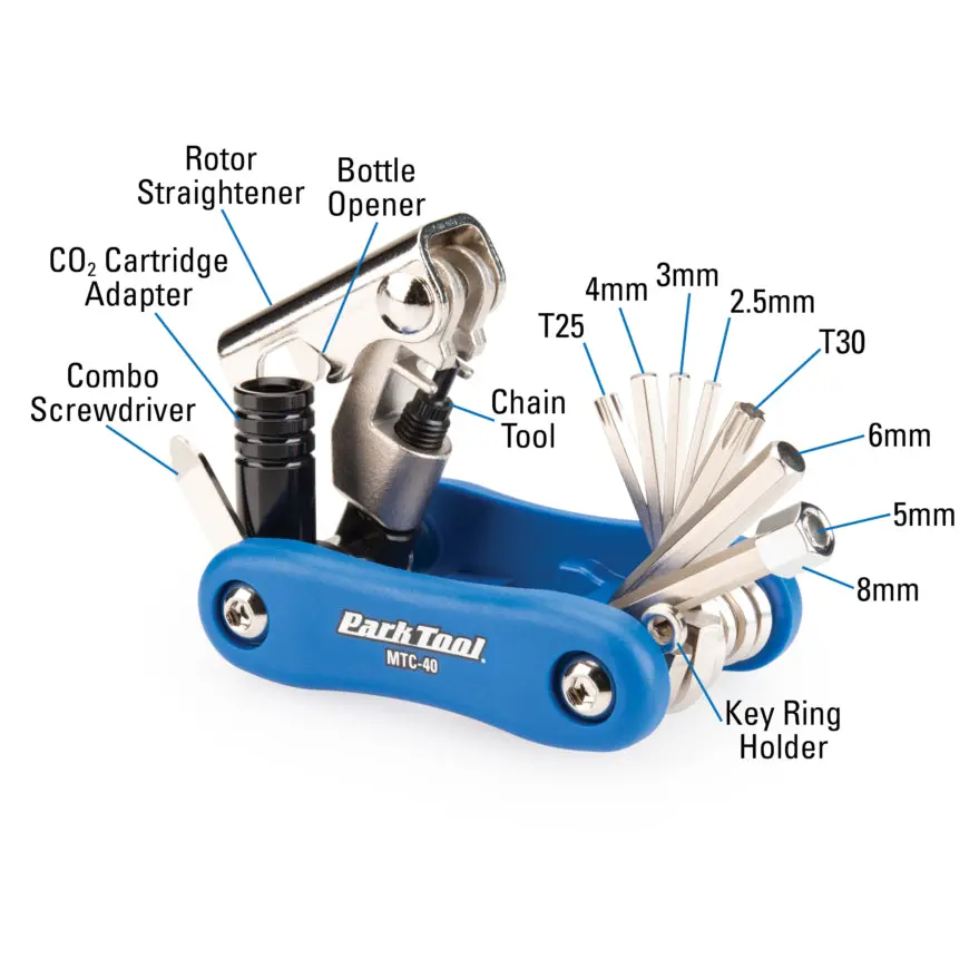 Park Tool Mtc-40 13-Feature Multitool 2