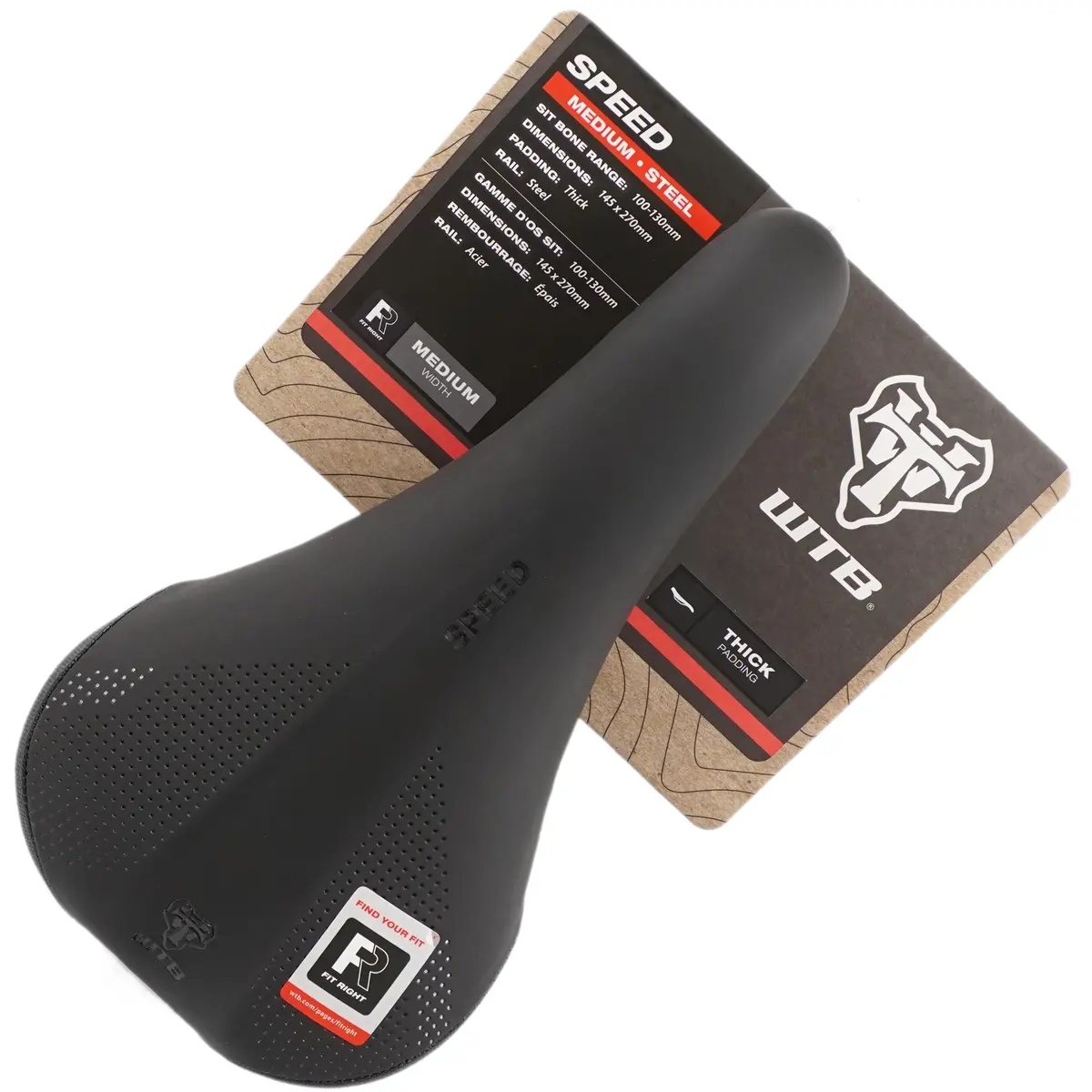 Wtb Speed Steel Medium Saddle 1