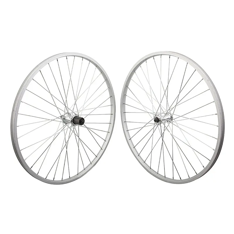 Weinmann 519 26-Inch Silver 9X100 Front 10X135 Rear Qr Hg Cassette Type Wheelset 1