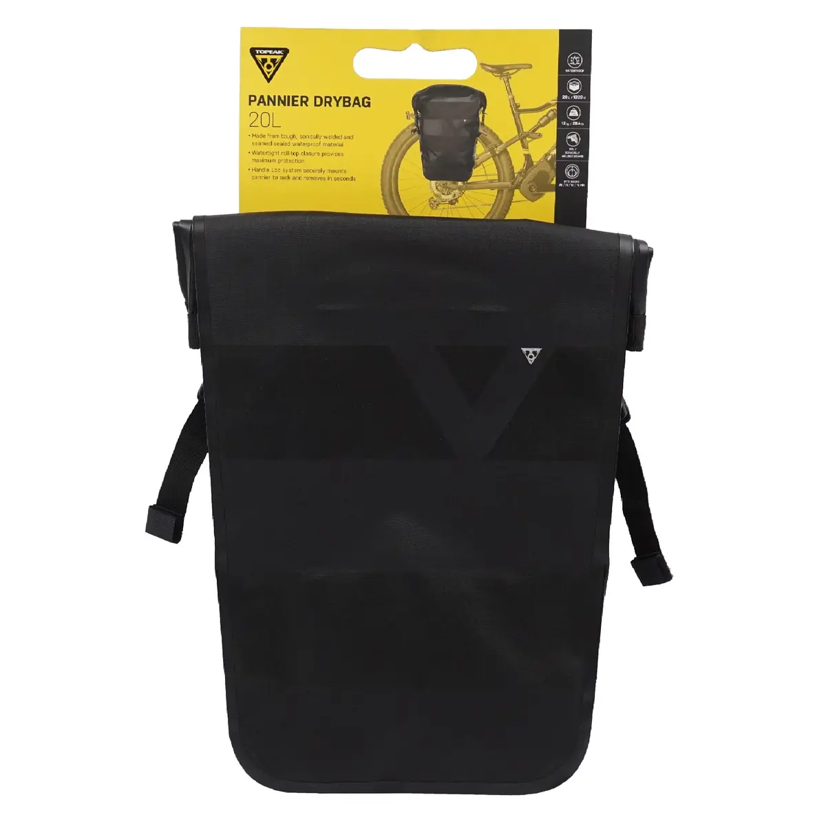 Topeak Tt9861b Pannier Waterproof Dry Bag 20L 1