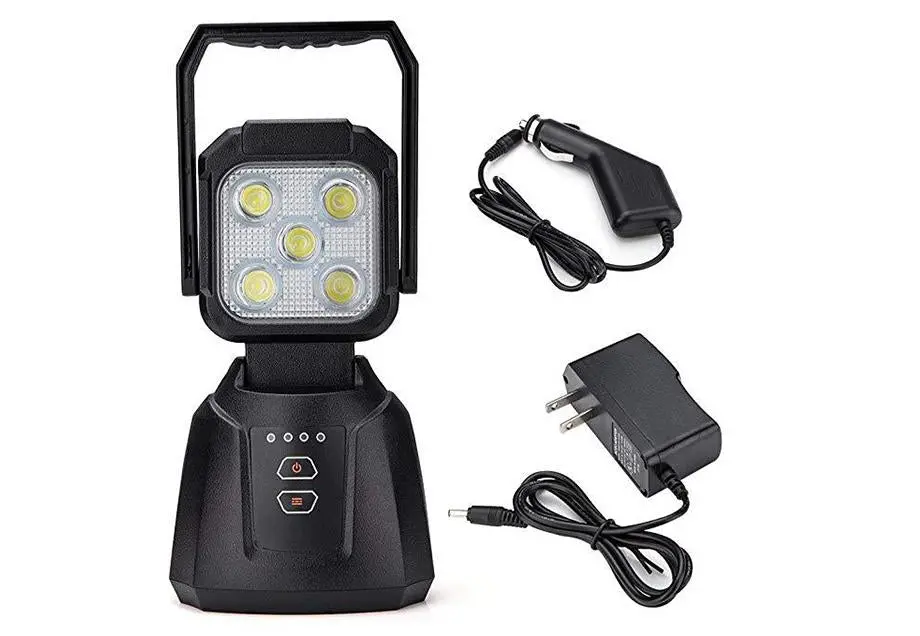 Cali Raised Led - 15W Magnetic Base Rechargeable Led Work/Camp Light 1