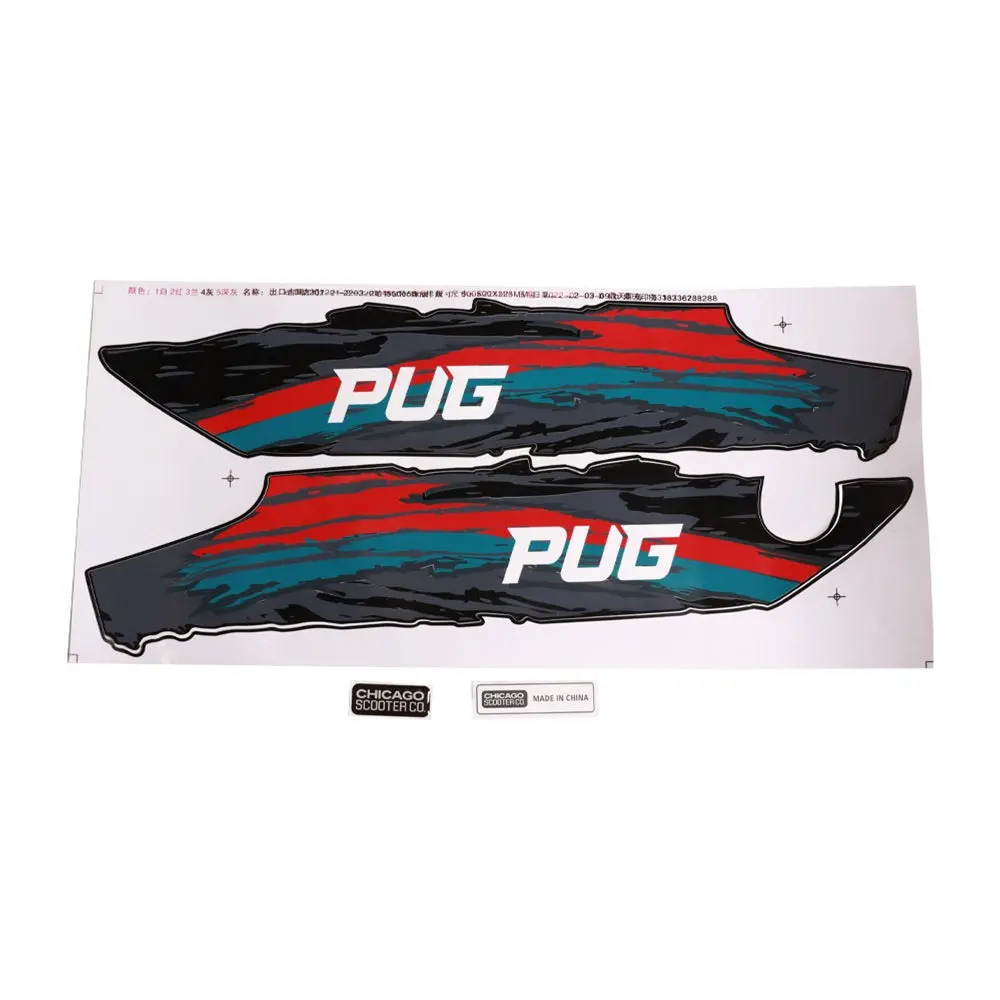 Complete Decal Set; Csc Pug 1