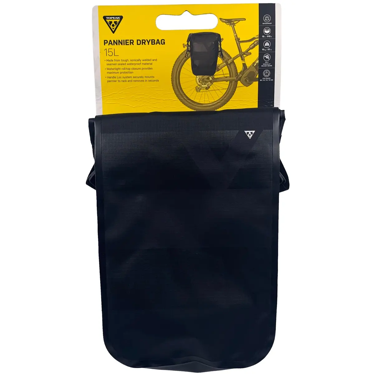 Topeak Tt9860b Dry Bag Single Pannier 15L 1