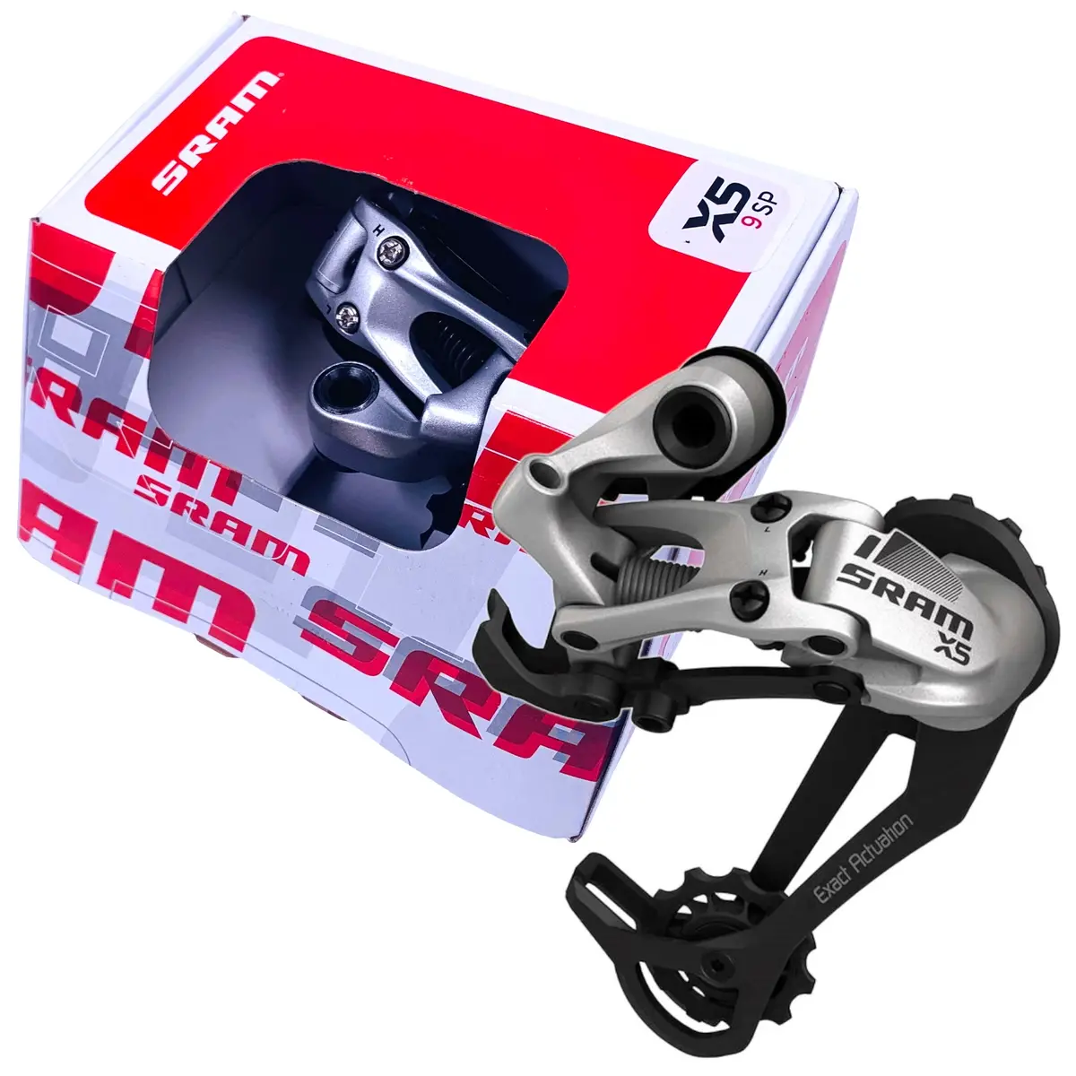 Sram X5 9-Speed Medium Cage Rear Derailleur 1
