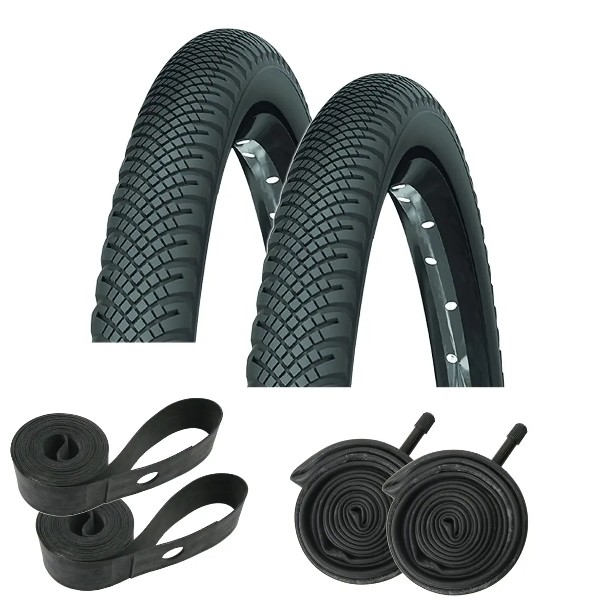 Michelin Country Rock 26X1.75 Schrader Valve Tire Kit 1