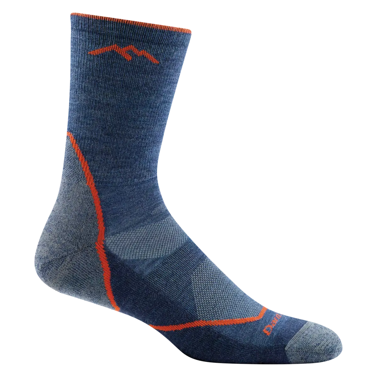 1972 Men's Light Hiker Micro Crew Lightweight Hiking Sock With Cushion 1