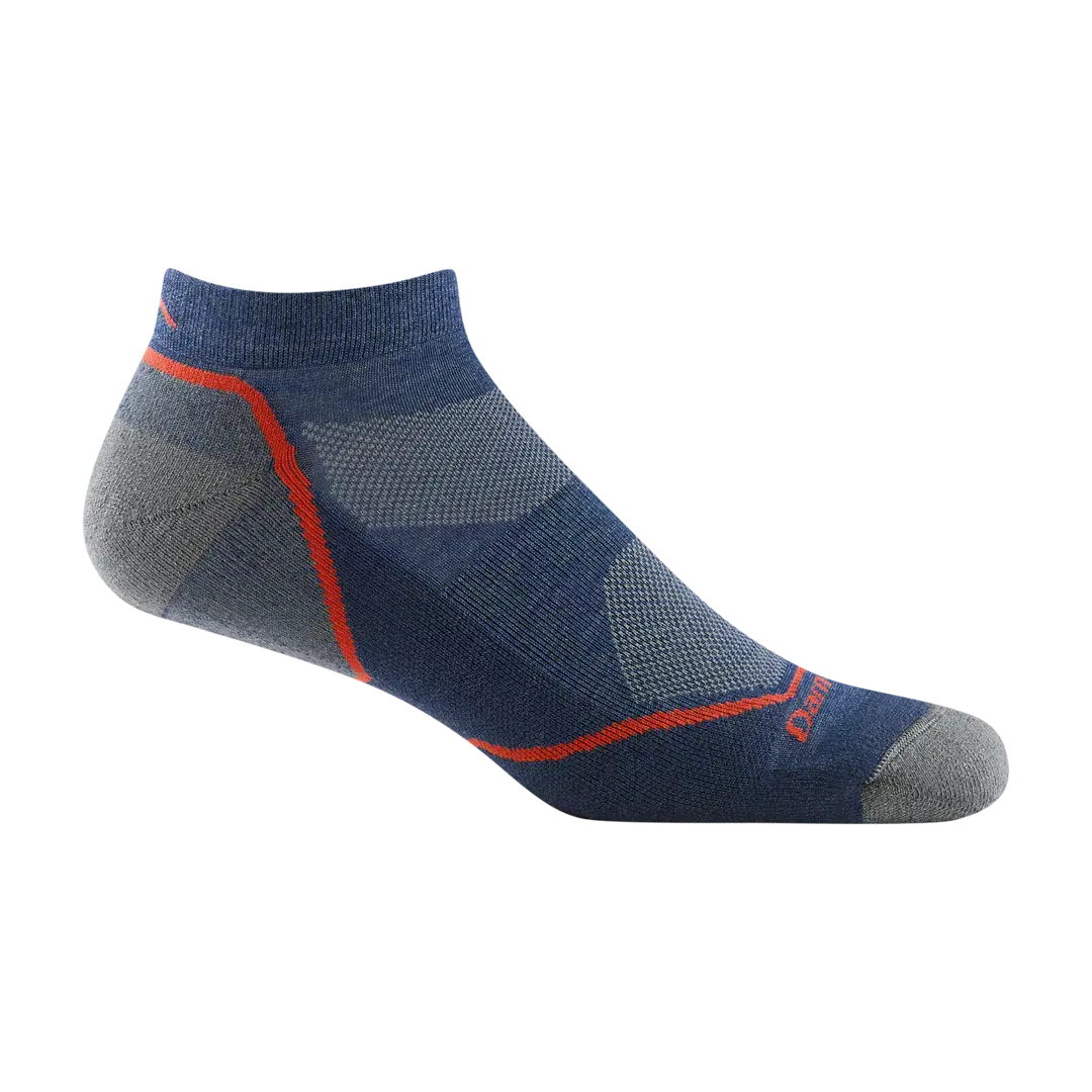 1990 Men's Light Hiker No Show Lightweight Hiking Sock With Cushion 1