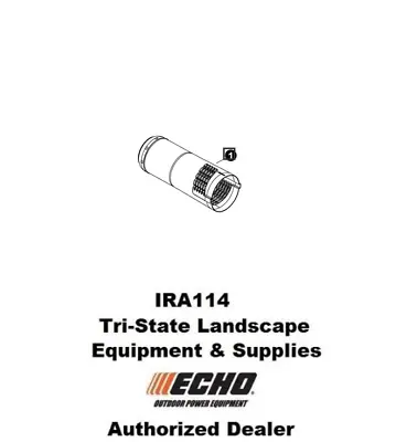 E165001000 Genuine Echo Nozzle Blower Tube Pb-8010T, Pb-8010H 1