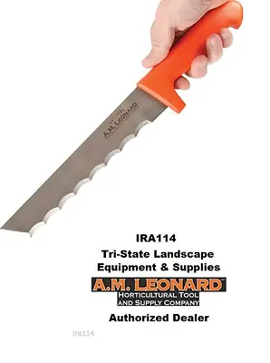 Am Leonard Stainless Steel Cut-All-Knife 8" Heavy Duty-Multi-Use Cutting Tool 1