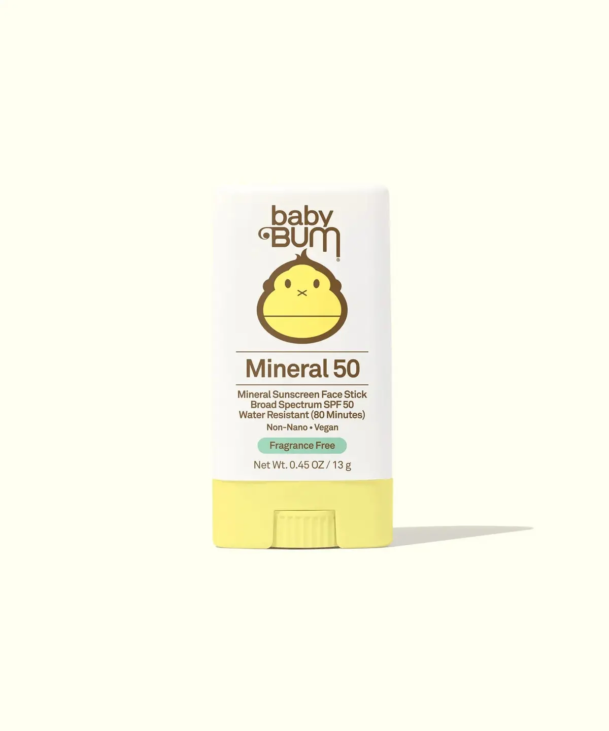 Sun Bum Baby Bum Mineral Sunscreen Face Stick Spf 50 1