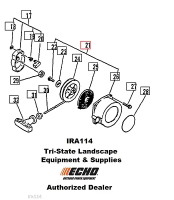 17720049730 Genuine Echo Recoil Starter Assembly Srm-3000 1